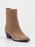 Vivian Ray – Stiefeletten aus Veloursleder sandbraun