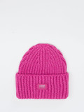 UGG – Strickmütze aus Textil in Knallpink