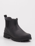 Verbenas – Regen-Chelsea Boots aus Gummi Schwarz