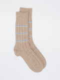 Falke - Socke uni aus Textil in beige