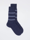 Falke – Freizeitsocken aus Baumwolle in Marineblau