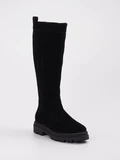 Sioux - Stiefel Weitschaft aus Veloursleder
