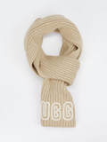 UGG – Strickschal aus Textil in Beige