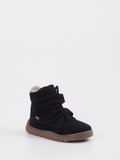 Froddo – Winterboots aus Veloursleder tiefschwarz