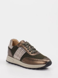 Rapid Soul – Sneaker aus Leder und Textil oliv