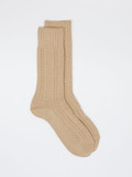 Falke - Socke uni aus Textil in beige