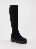 Andrea Puccini - Stiefel aus Veloursleder in blau