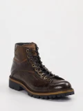 Konstantin Starke – Schnürboots aus Kalbleder braun