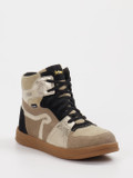 Richter – High-Top-Sneaker aus Veloursleder Beigebraun
