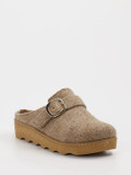 Rohde – Clogs aus Filz Beige