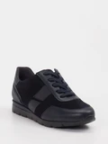 Semler - Sneaker Nelly aus Velour/Leder in blau