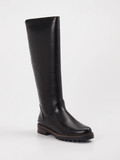 Ralph Harrison – Kniehohe Stiefel aus Leder schwarz