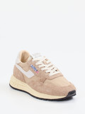 Autry – Sneaker aus Velour/Textil in Beige