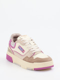 Autry – Sneaker aus Kalbleder Cremeweiß-Pink