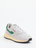Autry – Sneaker aus Leder-Mix in Hellgrau