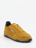 Autry – Sneaker aus Textil und Mesh senfgelb