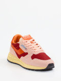 Autry – Retro-Sneaker aus Veloursleder Blassrosa