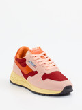 Autry – Retro-Sneaker aus Veloursleder Blassrosa