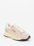 Autry – Retro-Sneaker aus Veloursleder und Mesh beige