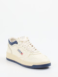 Autry – Sneaker aus Leder cremeweiß-blau