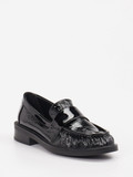 Strategia – Loafer aus Lackleder Schwarz