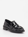 Strategia – Loafer aus Lackleder Schwarz