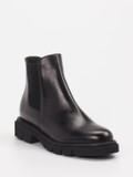 Mannori – Chelsea Boots aus Kalbleder Schwarz