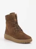 Semler – Schnürboots aus Veloursleder braun
