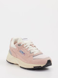 Autry – Retro-Sneaker aus Veloursleder in Altrosa