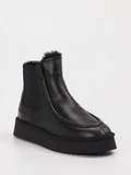 Copenhagen - Stiefelette aus Leder in schwarz
