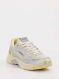 Autry – Sneaker aus Velour und Textil Cremebeige