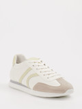 Kennel & Schmenger – Sneaker aus Velour/Leder Offwhite