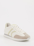 Kennel & Schmenger – Sneaker aus Velour/Leder Offwhite