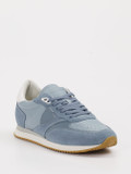 Philippe Model – Sneaker aus Velourleder Taubenblau
