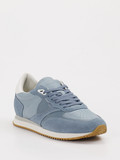 Philippe Model – Sneaker aus Velourleder Taubenblau