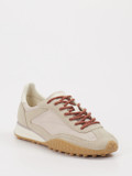 THE HOFF BRAND – Sneaker aus Veloursleder/Textil beige