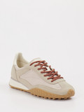 THE HOFF BRAND – Sneaker aus Veloursleder/Textil beige