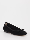 Andrea Puccini – Ballerinas aus Veloursleder schwarz