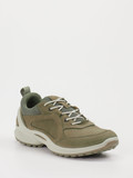 Ecco – Outdoor-Sneaker aus Nubukleder olivgrün