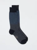Alto Milano - Socke gemustert aus Baumwolle
