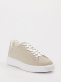 Marc O'Polo – Sneaker aus Veloursleder beigegrau