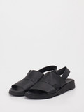 Arche – Slingback-Sandalen aus Känguruleder schwarz