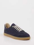 Konstantin Starke – Sneaker aus Veloursleder Dunkelblau