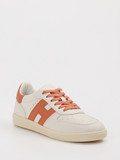 Hogan – Sneaker aus Kalbleder in Cremeweiß