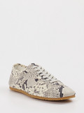 Copenhagen – Sneaker aus geprägtem Leder Beige