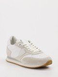 Philippe Model – Sneaker aus Leder-Mix in Offwhite