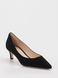 Konstantin Starke – Pumps aus Veloursleder schwarz