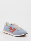 Ara – Sneaker aus Veloursleder Hellblau
