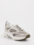 Gabor Comfort - Sneaker aus Velour/Textil in beige
