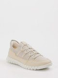 Ecco – Sneaker aus Textil in Beige